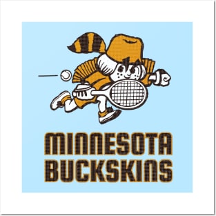 Defunct Minnesota Buckskins World Team Tennis 1974 Posters and Art